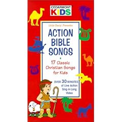 Action Bible Songs: 17 Classic Christian Songs for Kids [VHS]