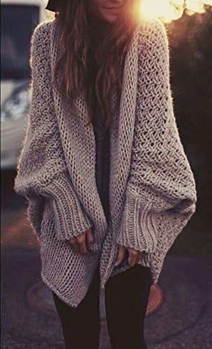 Fashion Batwing Cardigan Sweater (apricot)