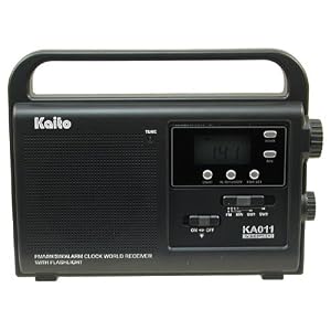 Kaito Emergency Radio with LED Flashlight, KA011 by 