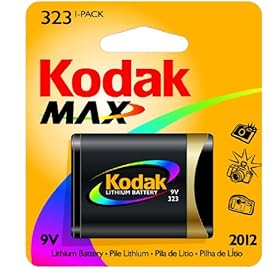 Kodak MAX K323L-1 Lithium Photo Battery