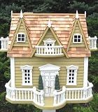 New Home Bazaar Inc. Le Chateau Dark Yellow Two Separate Cavities With Balconies On Each End