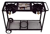 Double Burner Patio Cart