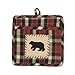 Park Designs Concord Black Bear Pocket Potholder Set of 2