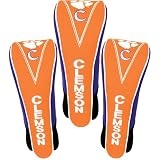 ForeFront Clemson Tigers College 3 Pack Headcovers