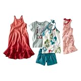 Tea Collection Girls 2-6X Bali Love 5-Piece Dress Set