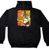 Jimi Hendrix Firebirds Design Mens Sweatshirt, Radio Days Officially Licensed Jimi Hendrix Men's Pullover Hoodie