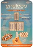 SANYO eneloop (6 Pack AA + 2 Pack AAA) NiMH Pre-Charged Rechargeable Battery Pack