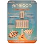SANYO eneloop (6 Pack AA + 2 Pack AAA) NiMH Pre-Charged Rechargeable Battery Pack
