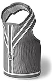 Doggles DOHAVMLG-09 Harness Vest - Reflective Mesh Gray - Large