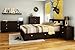 South Shore Furniture 54'' Karma Mates Bed, Full, Chocolate