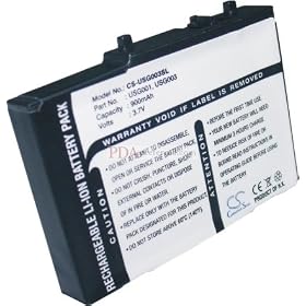 900mAh Rechargeable Li-ion Battery fits DS Lite