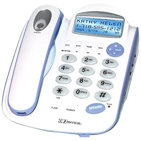 Southern Telecom Rubberized Caller ID Speakerphone- Purple(EM-2647R) by Panasonic