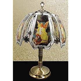 Guardian Angel Lamp ET-AN Select Base Finish: Polished Brass by Custom Phones - Fun Home Products