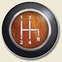 AutoCoaster ~ Classic Gear Shift~ Tile Drink Coaster for car cupholder ~ code...