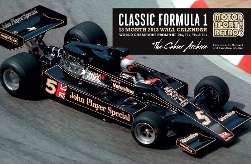 Motorsport Retro F1 Calendar 2013