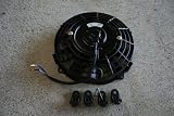 7 Radiator Fan Slim Universal 240SX/S13/S14/G35/350Z Lightweight and durable - provides efficient cooling!