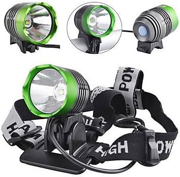 FROB SPORT SingFire SF-90B 4-Mode Cree XM-L T6 LED Headlamp (1000LM, 4x18650, Green)