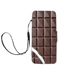 Wireless: Rikki Knight Chocolate Bar Flip Wallet Case with Magnetic Flap for Apple iPhone 5 and 5s - Rikki Knight