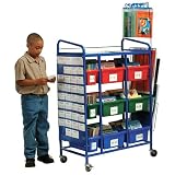 Complete Classroom Library Deluxe with Back Metal Book Rack