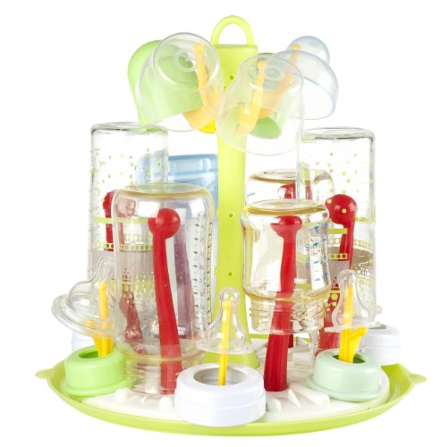 Imagen 3 de Babymoov A006000 - Escurridor para biberones (capacidad 6 biberones y accesorios)