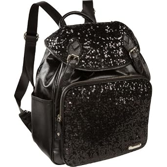 Nine West Handbags Flashlite Backpack (Black)