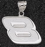 Aric Almirola Giant Driver Number 8 1 1/4 Pendant - 14KT Gold Jewelry