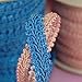 Light Blue Gimp Braid Trim, 3/8