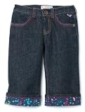 Roxy Girls 2-6x Roxy Teenie Wahine - Lucky Duck Cropped Denim Pant