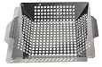 Outset QS70 Square Stainless Steel Grill Wok