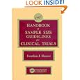 CRC Handbook of Sample Size Guidelines for Clinical Trials by Jonathan J. Shuster