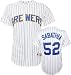 C.C. Sabathia Milwaukee Brewers Pinstripe MLB Replica Jersey