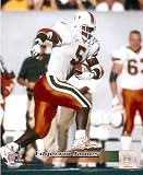 Edgerrin James Miami Hurricanes Running 8x10 Photo