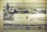 1893 TUNIS TUNISIA GOULETTE HARBOUR PORT VIEW PRINT