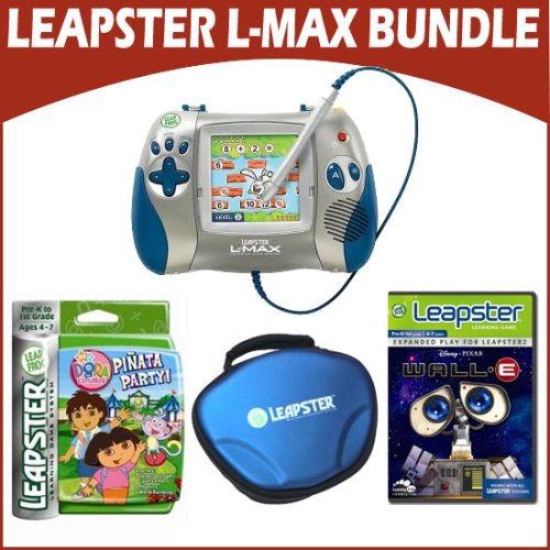 Buy LeapFrog Leapster L-Max w 2 Games and Carrying Case by LeapFrog now!