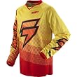 Shift Racing Strike Zero Men's Dirt Bike Motorcycle Jersey - Red/Yellow