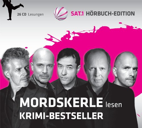 Mordskerle lesen Krimi-Bestseller: Sat.1-Hörbuch-Edition.Box 