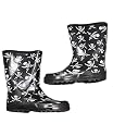 Joseph Allen Skull & Crossbones Rain Boots (Small Sizes 11 3)