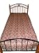 Elegant Mauve Pink Floral Pashmina Bedspreads Reversible Coverlet Twin Sofa Throw