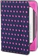 BUILT - Funda en libro para Kindle, color azul marino con dise�o de lunares (sirve para Kindle Paperwhite, Kindle y Kindle Touch)