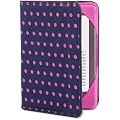 BUILT - Custodia sottile a portafoglio a pois per Kindle (adatta per Kindle Paperwhite, Kindle e Kindle Touch)
