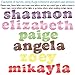 Wall Letter Stickers Custom Name Decals Girls Personalized Initial Baby Nursery Kids Room Decor Child Playroom Bedroom Home Vinyl Alphabet Removable Peel Stick Butterflies (Letter l Pink Butterfly)