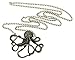 leegoal Vintage Steampunk Nautical Style Antiqued Bronze Octopus Necklace 28 inch Long Chain