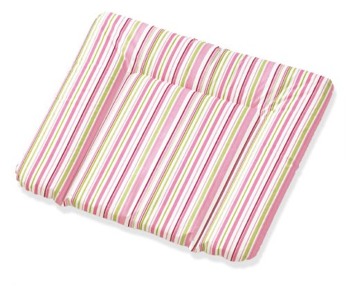 Pinolino 71585-7 - Wickelauflage Komfort, Folie Streifen rosa/gruen