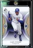 2007 Upper Deck SP Authentic # 25 Juan Pierre - Dodgers - MLB Trading Card - Baseball Card - Mint Condition - Shipped In Protective Display Case !