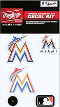 Rawlings Sporting Goods MLBDC Decal Kit, Miami Marlins
