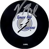 Vincent Lecavalier Tampa Bay Lightning Signed Puck