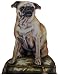 Stupell Industries Pug Decorative Dog Door Stop