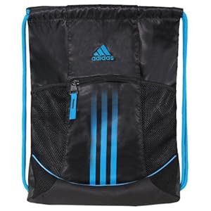 adidas Alliance Sport Sackpack, Black/Solar Blue