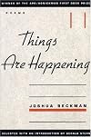 Things are Happening (APR Honickman 1st Book Award)