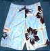 Mens Wise Guy Board Shorts Plaid / Floral (3 color choices)